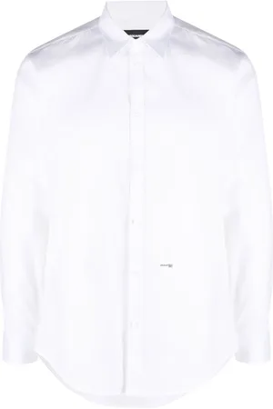 Dsquared2 Logo detail cotton shirt