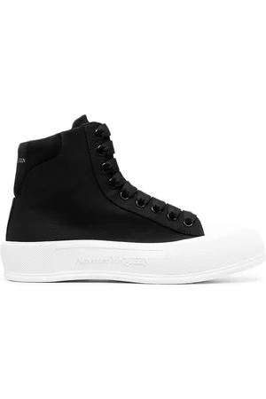 Alexander McQueen Muži Tenisky - Deck high-top sneakers