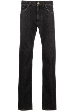 VERSACE Tapered denim jeans