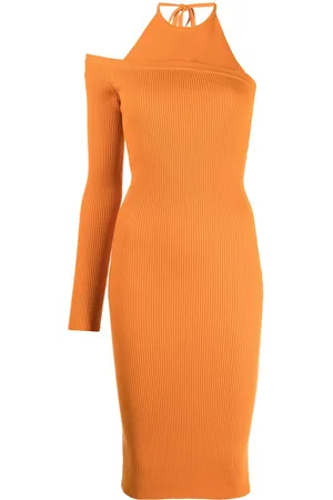 MONSE Asymmetric knitted dress