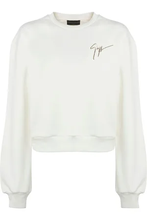 Giuseppe Zanotti Sauvanne crystal-logo sweatshirt