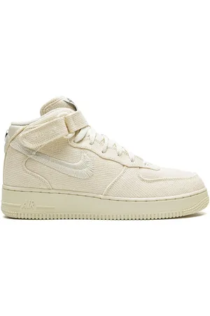 Nike X Stussy Air Force 1 Mid "Fossil" sneakers