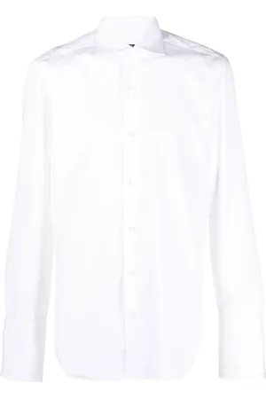 BARBA Cotton long-sleeved shirt