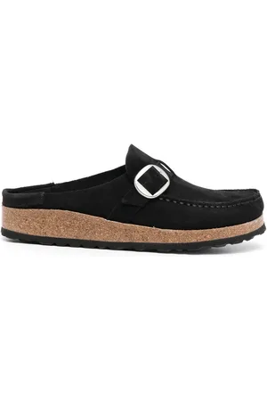Birkenstock Closed-toe suede mules