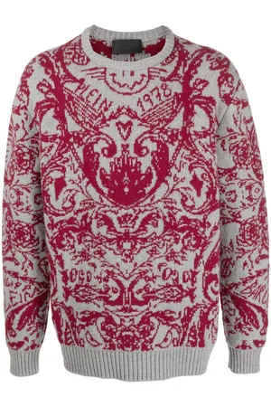 Philipp Plein Intarsia-knit design jumper