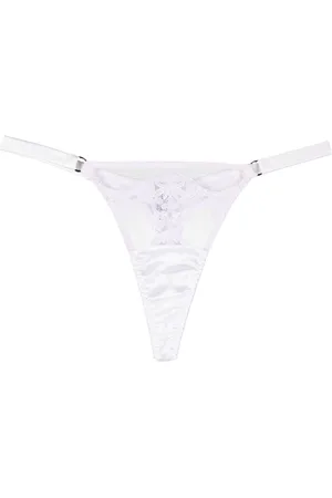 Fleur of England Aria lace-panel thong
