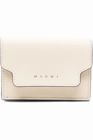 Marni Tri-fold leather wallet