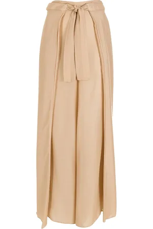AMIR SLAMA Box-pleat palazzo pants