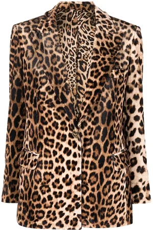 Philipp Plein Leopard-print blazer