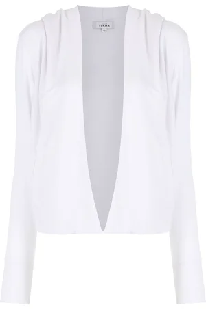 AMIR SLAMA Hooded open-front cardigan