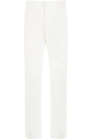 AMIR SLAMA Straight-leg cotton trousers