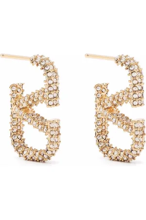 VALENTINO GARAVANI VLogo Signature crystal-embellished earrings