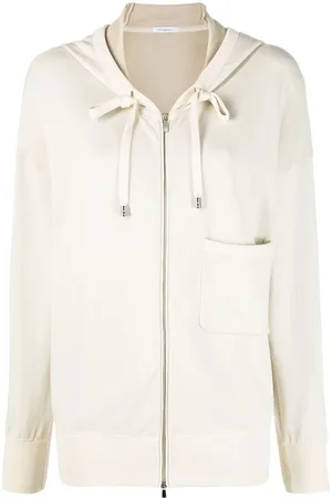 Malo Zip-up cotton sweatshirt