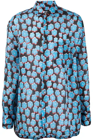 Lanvin Floral-print cotton shirt