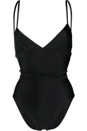 MATTEAU Tie-fastening V-neck one-piece