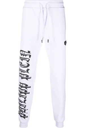 Philipp Plein Gothic Plein cotton track pants
