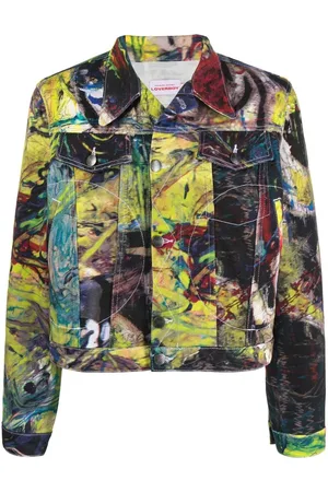 Charles Jeffrey Loverboy Graphic-print biker jacket