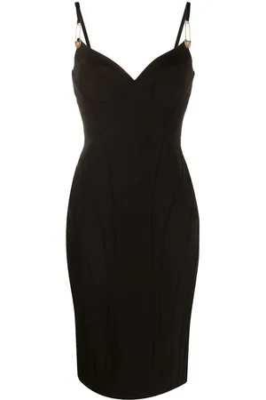 Philipp Plein Cut midi dress