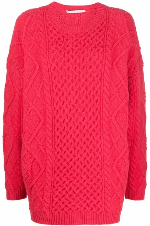 Stella McCartney Aran crew neck jumper