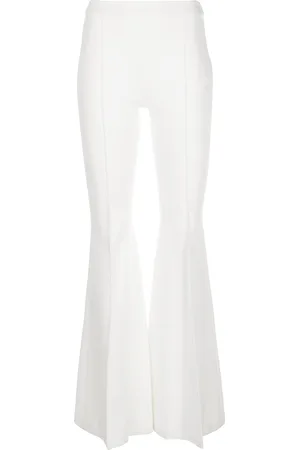 ROSETTA GETTY Pintuck flared trousers