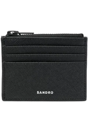 Sandro Logo-lettering card holder