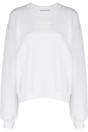 Alexander Wang Logo-print cotton sweatshirt