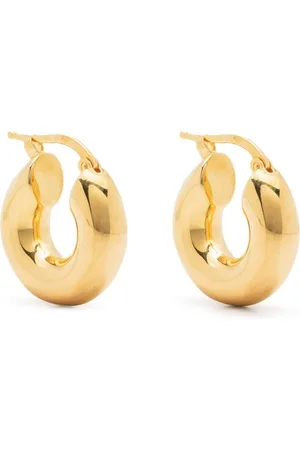 Jil Sander Sculptural hoop earrings