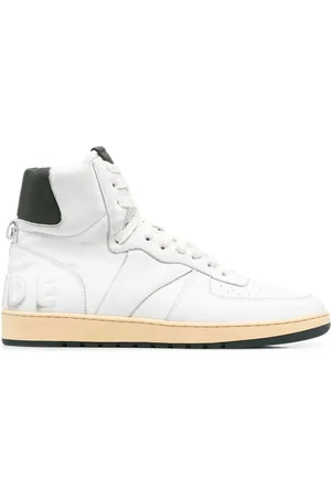 Rhude High-top leather sneakers