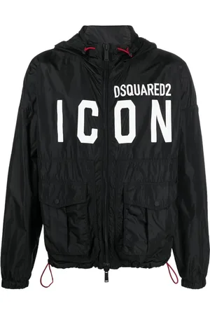 Dsquared2 Icon colour-block logo-print jacket