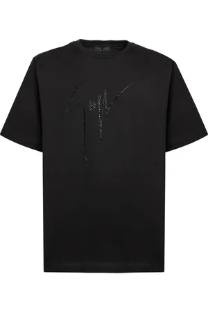 Giuseppe Zanotti Rhinestone-embellished logo T-shirt