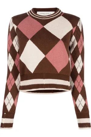 Golden Goose Intarsia-knit long-sleeve jumper