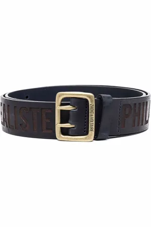 Zadig & Voltaire Buckley stamped belt