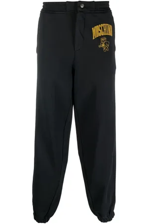 Moschino Logo-print cotton sweatpants
