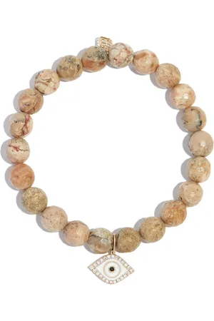 Sydney Evan 14kt yellow opal and diamond bracelet