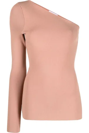 Victoria Beckham One shoulder ribbed top