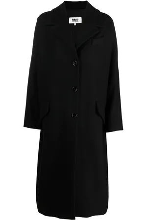Maison Margiela Single-breasted felted coat