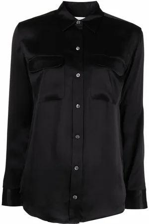 Equipment Signature silk satin shirt