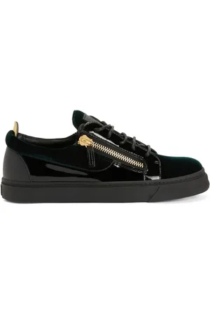Giuseppe Zanotti Frankie velvet low-top sneakers