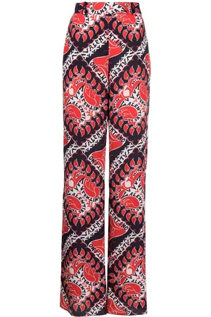 VALENTINO GARAVANI Archive Manifesto straight-leg trousers