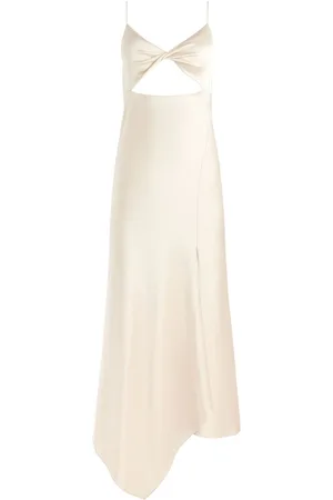 ALICE+OLIVIA Harmony twist midi dress