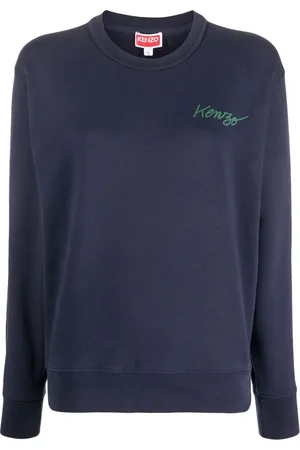 Kenzo Poppy-print cotton sweatshirt