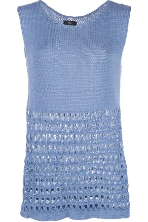 Voz Sleeveless knitted top