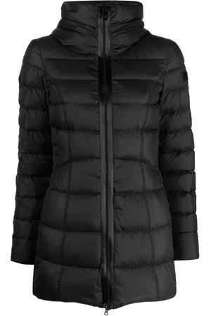 Peuterey Funnel-neck padded mid-length coat