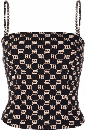MISBHV Monogram-print tank top