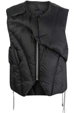 HELIOT EMIL Logo-print padded gilet