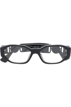 VERSACE Logo square-frame glasses