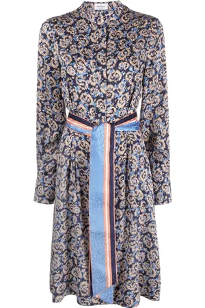 Salvatore Ferragamo Graphic-print day dress