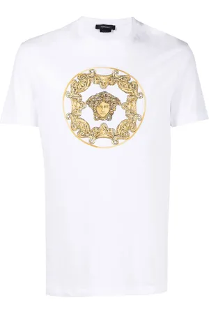 VERSACE Medusa-print organic cotton T-shirt