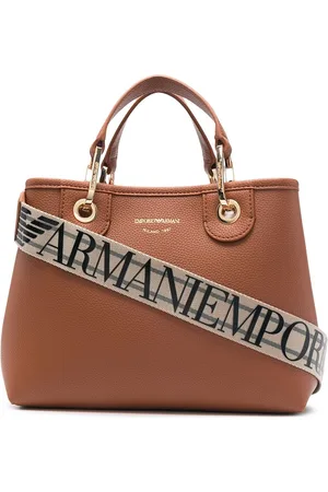 Emporio Armani Logo-shoulder strap tote bag