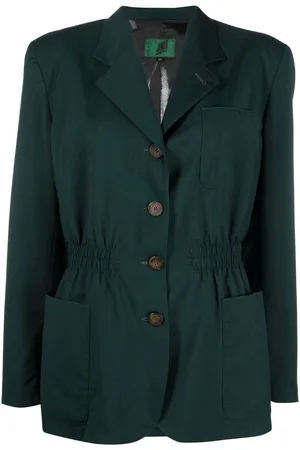 Jean Paul Gaultier 1980s elasticated waistband blazer